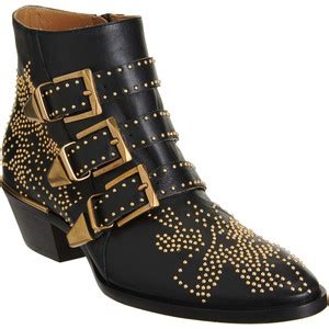 fake chloe studded ankle boots|Luxe for Less: Chloe Susanna Studded Ankle Boots Dupe .